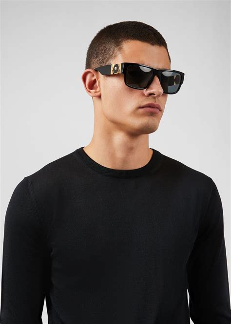 versace men square sunglass|Versace glasses unisex.